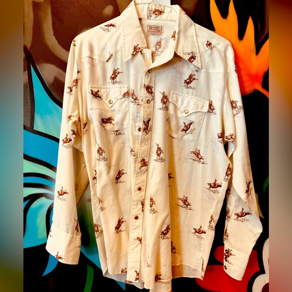 Other - Vintage western button up